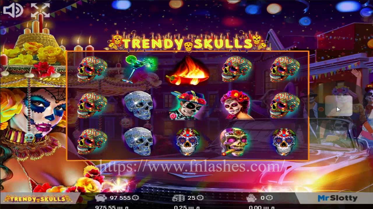 Trendy Skulls: Slot Gaya Modern dengan Tema Tengkorak Unik