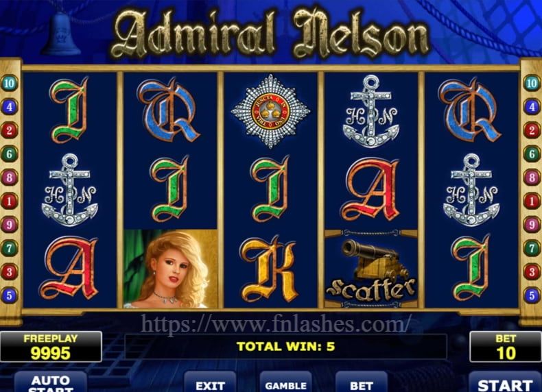 Admiral Nelson: Slot Petualangan Laut dengan Jackpot Tersembunyi